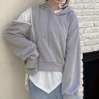 Zip-up Hoodie / Short-sleeve T-shirt