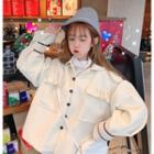 Buttoned Jacket Off-white - One Size