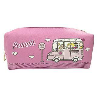 Snoopy W Fastener Pouch (purple) One Size