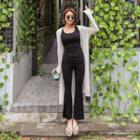 Flat-front Boot-cut Leggings