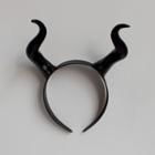 Horned Headband Black - One Size