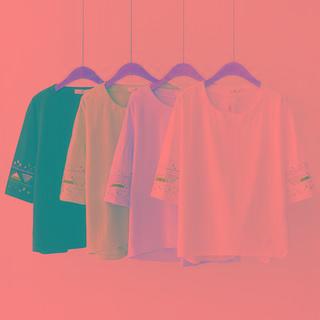 Short-sleeve Round Neck Round Neck T-shirt