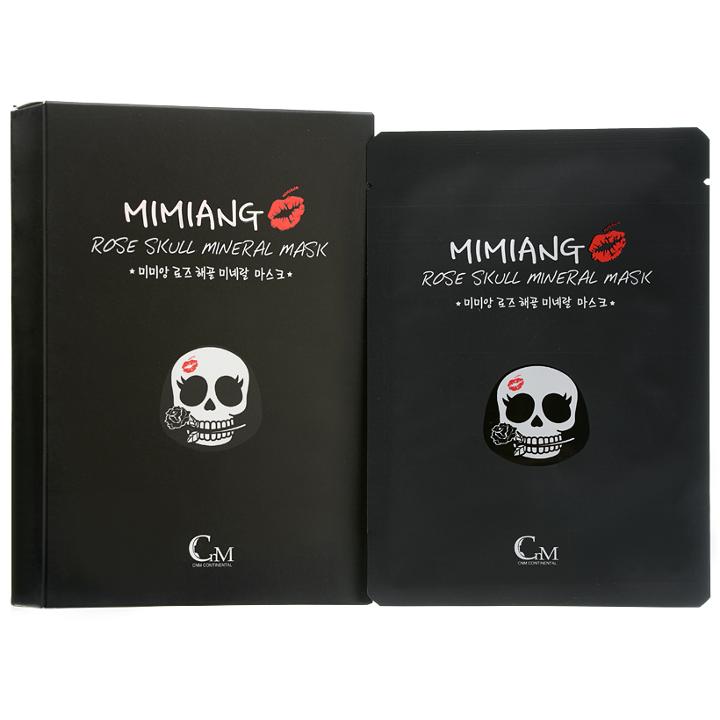 Mimiang - Rose Skull Mineral Mask 10 Sheets