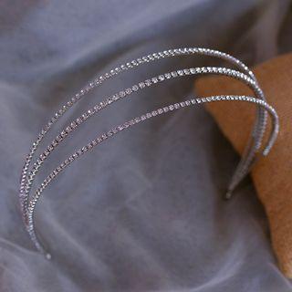 Wedding Rhinestone Layered Headband