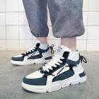 Lace-up Platform High Top Sneakers
