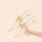 Shell Alloy Earring 1 Pair - Gold - One Size