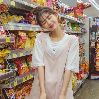 Ice-cream Embroidered T-shirt