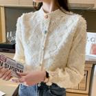 Lace Button-up Blouse