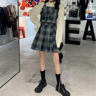 Plaid Blazer / Vest / Dress Pants / Skirt