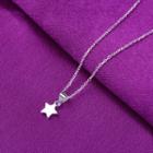 Star Pendant 1pc - Only Pendant - Silver - One Size
