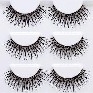 False Eyelashes (3 Pairs) #l07 L07 - One Size