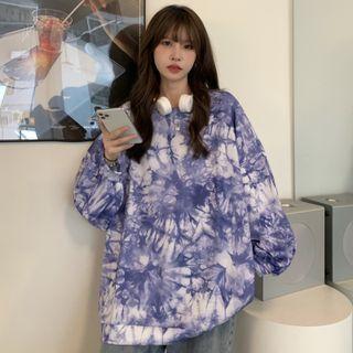 Tie Dye Oversized Sweatshirt