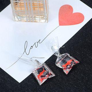 Resin Goldfish Dangle Earring