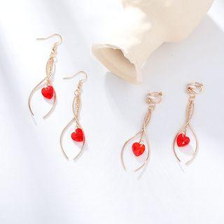 Heat Earring / Clip-on Earring