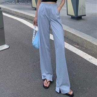 High-waist Loose Fit Striped Pants