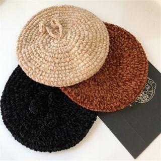 Woven Beret Hat