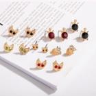 Rhinestone Alloy Animal Earring