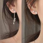 Rhinestone Drop Earring 1 Pair - Earring - Drops - One Size