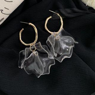 Petal Drop Earring As Shown In Figure - One Size
