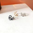 Heart Alloy Cuff Earring