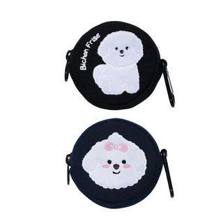 With Alice Series Embroidered Mini Pouch