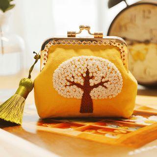 Clip Frame Coin Purse Diy Embroidery Kit