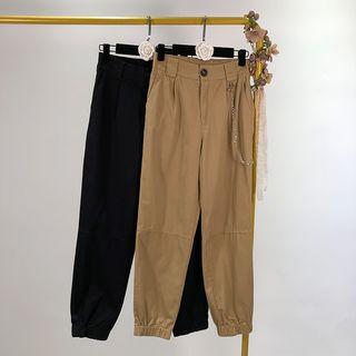 Chain Detail Harem Pants