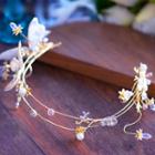 Wedding Rhinestone Butterfly Hair Band