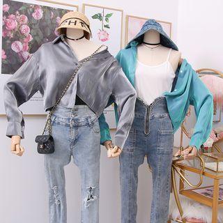 Loose-fit Crop Shirt