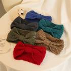 Wool Knit Bow Hair Band