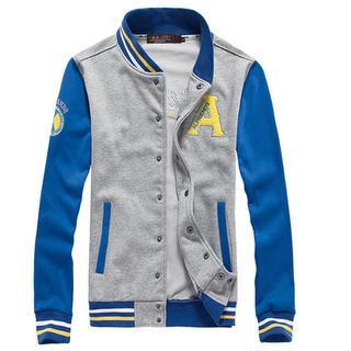 Appliqu  Snap-button Jacket