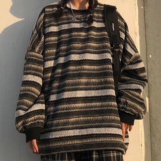 Striped Woolen Top
