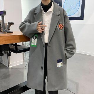 Couple Matching Applique Fleece Coat