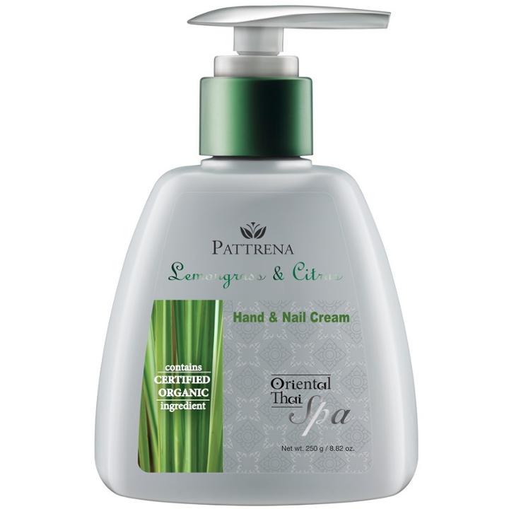Pattrena - Oriental Thai Spa Hand & Nail Cream (lemongrass & Citrus) 250g