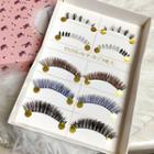 False Eyelashes (5 Pairs) (assorted Designs) As Shown In Figure - One Size