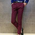 Pinstriped Cropped Pants