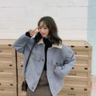 Twill Buttoned Jacket