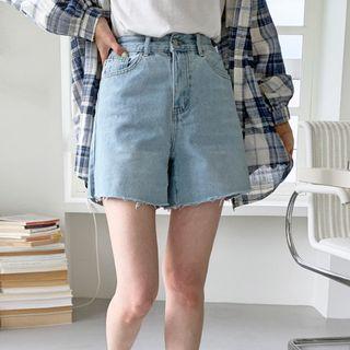 Puff-sleeve Flower Patterned Mini Dress