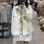 Single-breasted Jacket / Mini Skirt