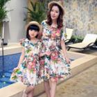 Family Matching Floral Dress