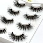 Set Of 4: False Eyelashes (s06) Black - 15mm