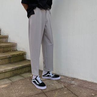 Couple Matching Buckled Dress Pants