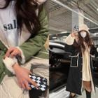 Two-way Faux-fur Line Coat