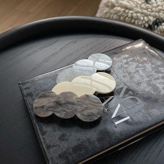 Marble Hair Barrette