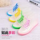 Lace Up Rain Boots
