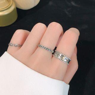 Retro Sterling Silver Ring (various Designs)