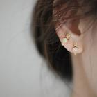 Mouse Stud Earring 1 Pair - As Shown In Figure - One Size