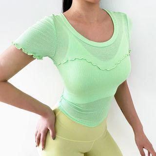 Short-sleeve Round Neck Sports T-shirt