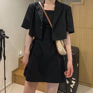 Short-sleeve Blazer / Sleeveless Dress