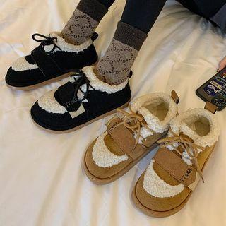Fleece Lined Snow Lace Ups